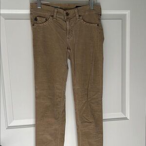 Ag Adriano Goldschmied Tan Skinny Pants